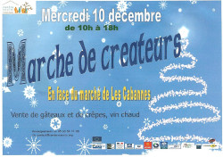 10 DECEMBRE 2014 MARCHE DE CREATEURS A LES CABANNES (TARN 81)